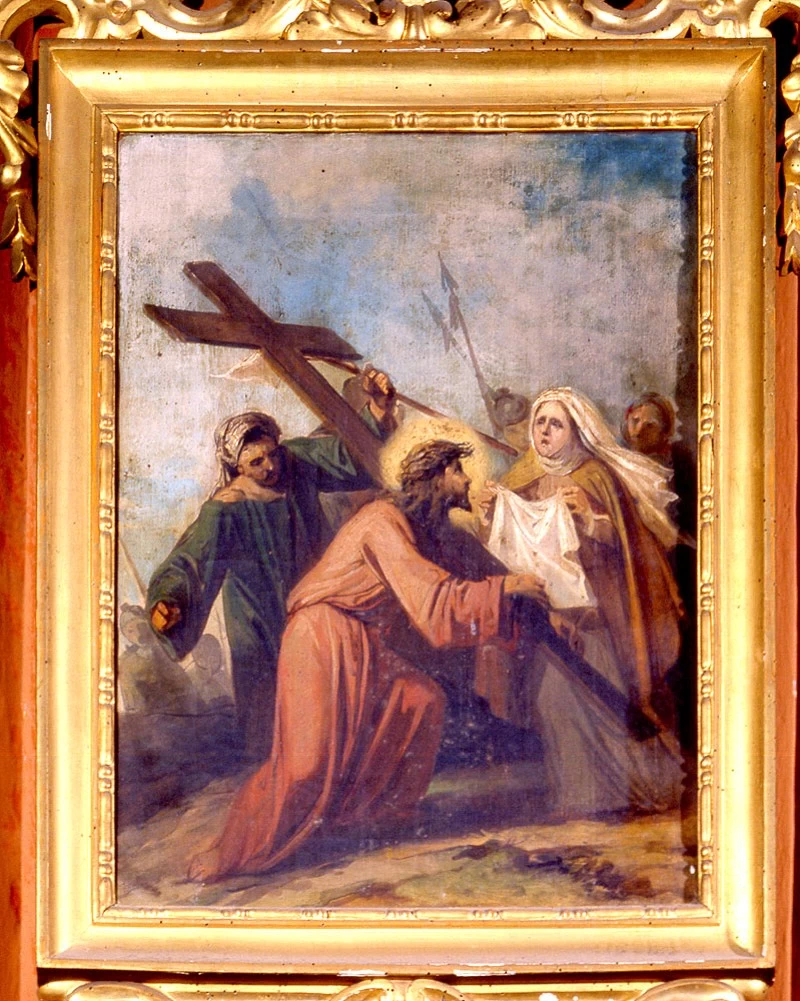 A. - Stazione della Via Crucis 6